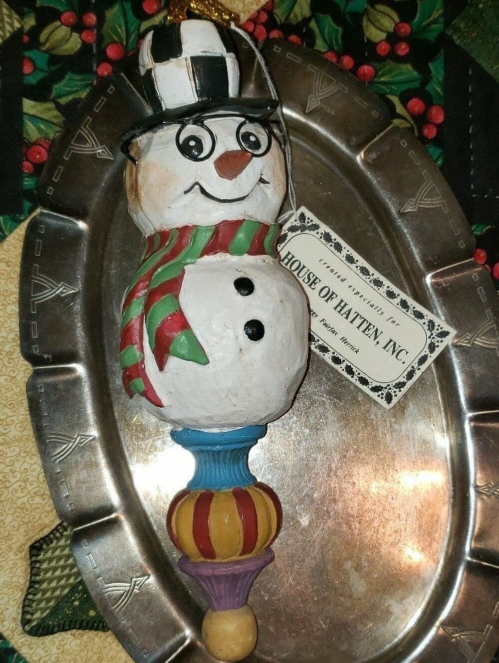 House Of Hatten Snowman Christmas